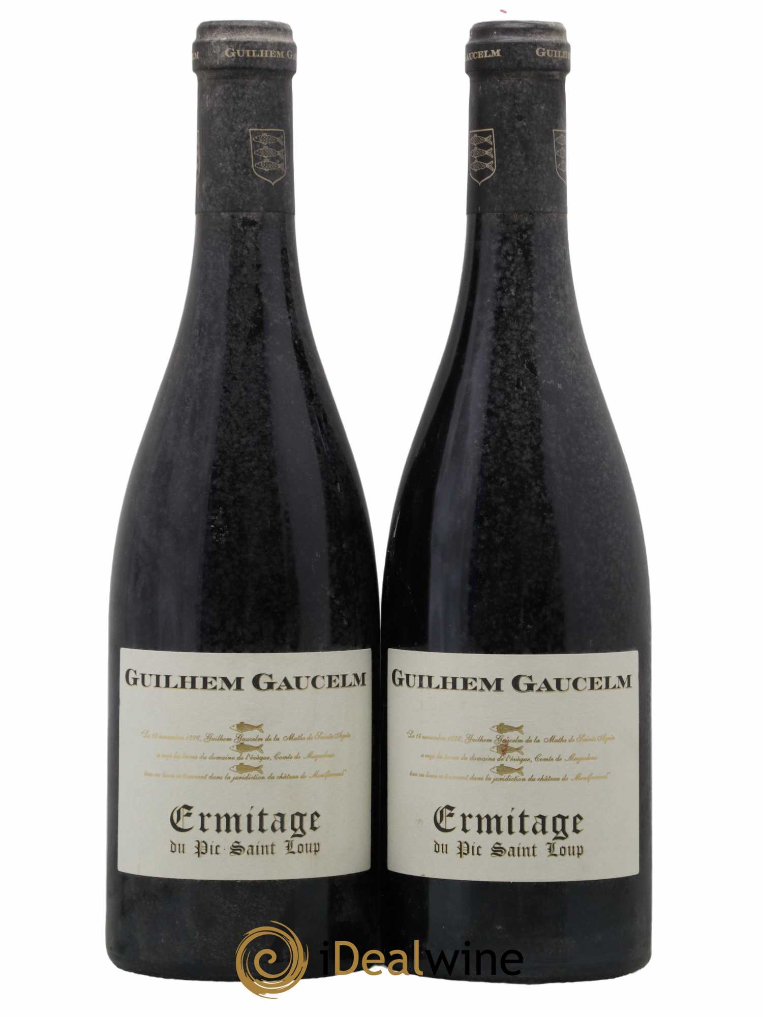 Pic Saint-Loup Héritage du Pic Saint-Loup (anciennement Ermitage) Guilhem Gaucelm  2015 - Lot de 2 Bouteilles