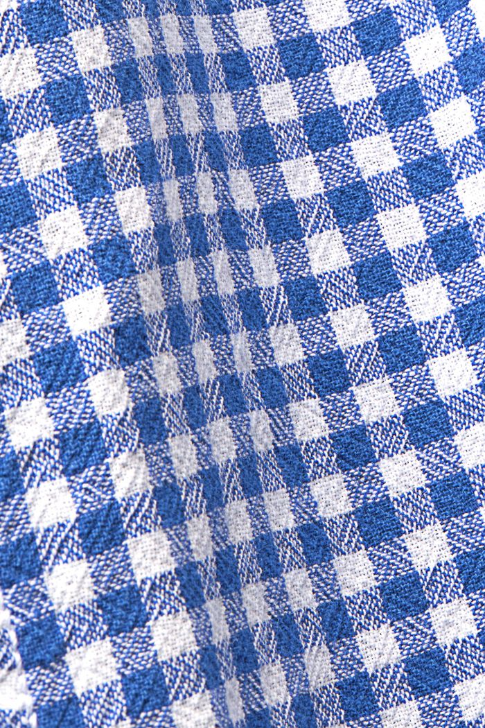 Button-Down-Hemd mit Vichy-Muster, 100% Baumwolle