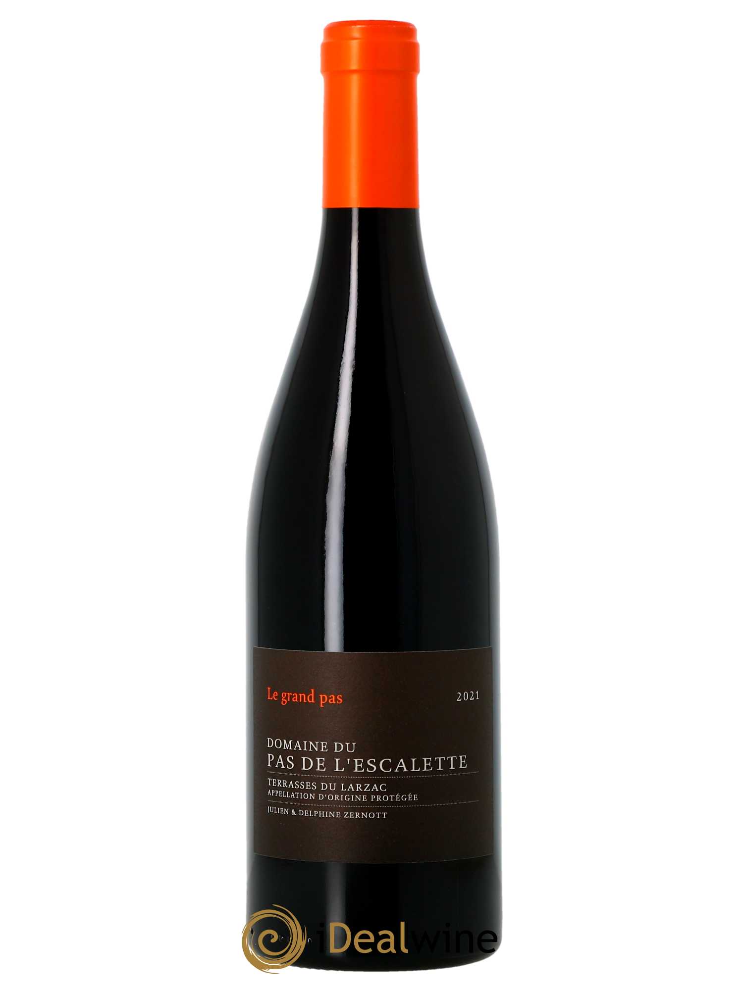 Terrasses du Larzac Le Grand Pas Pas de l'Escalette  2021 - Lot de 1 Bouteille