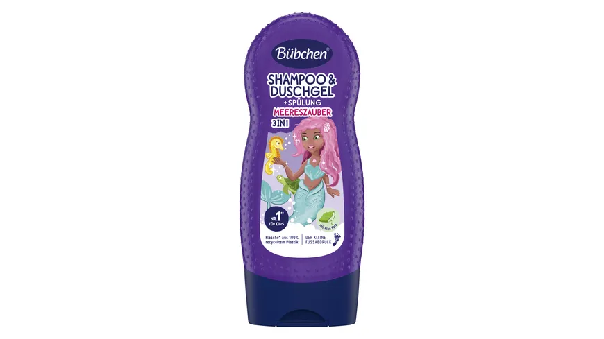 Bübchen KIDS 3in1 Shampoo & Shower plus Spülung Meereszauber 230 ml