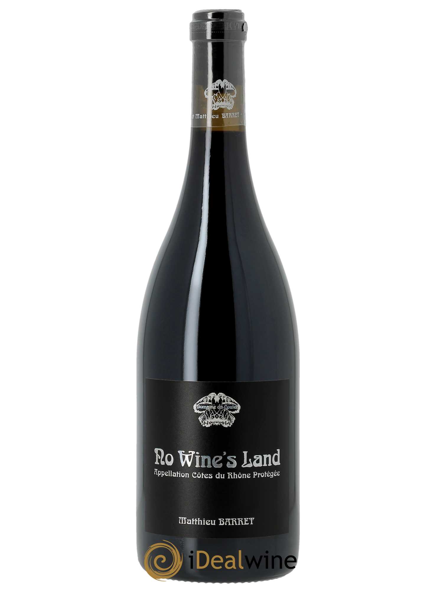 Côtes du Rhône No Wine's Land Coulet (Domaine du) - Matthieu Barret  2022 - Lot de 1 Bouteille