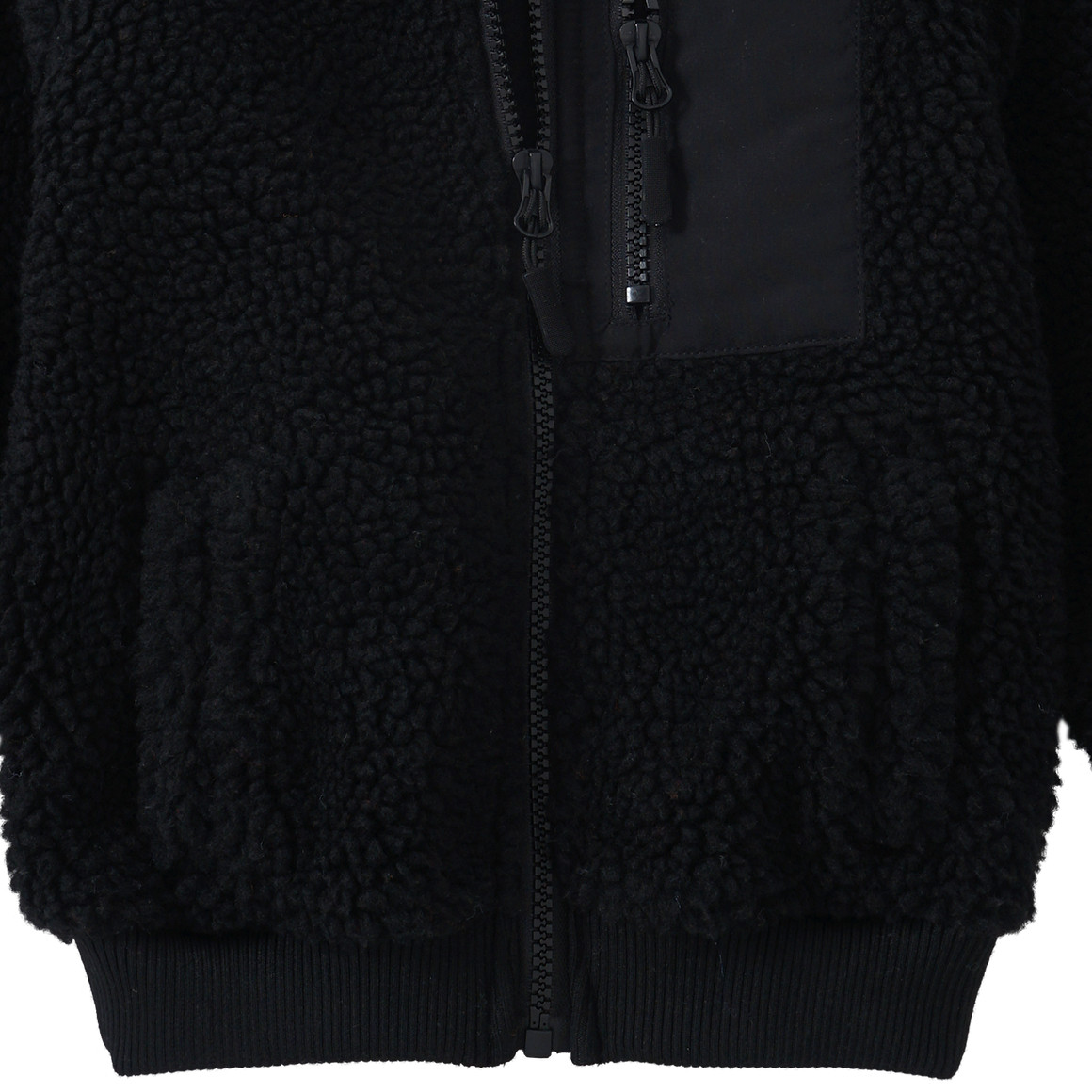Jungen Jacke aus Teddyfleece
