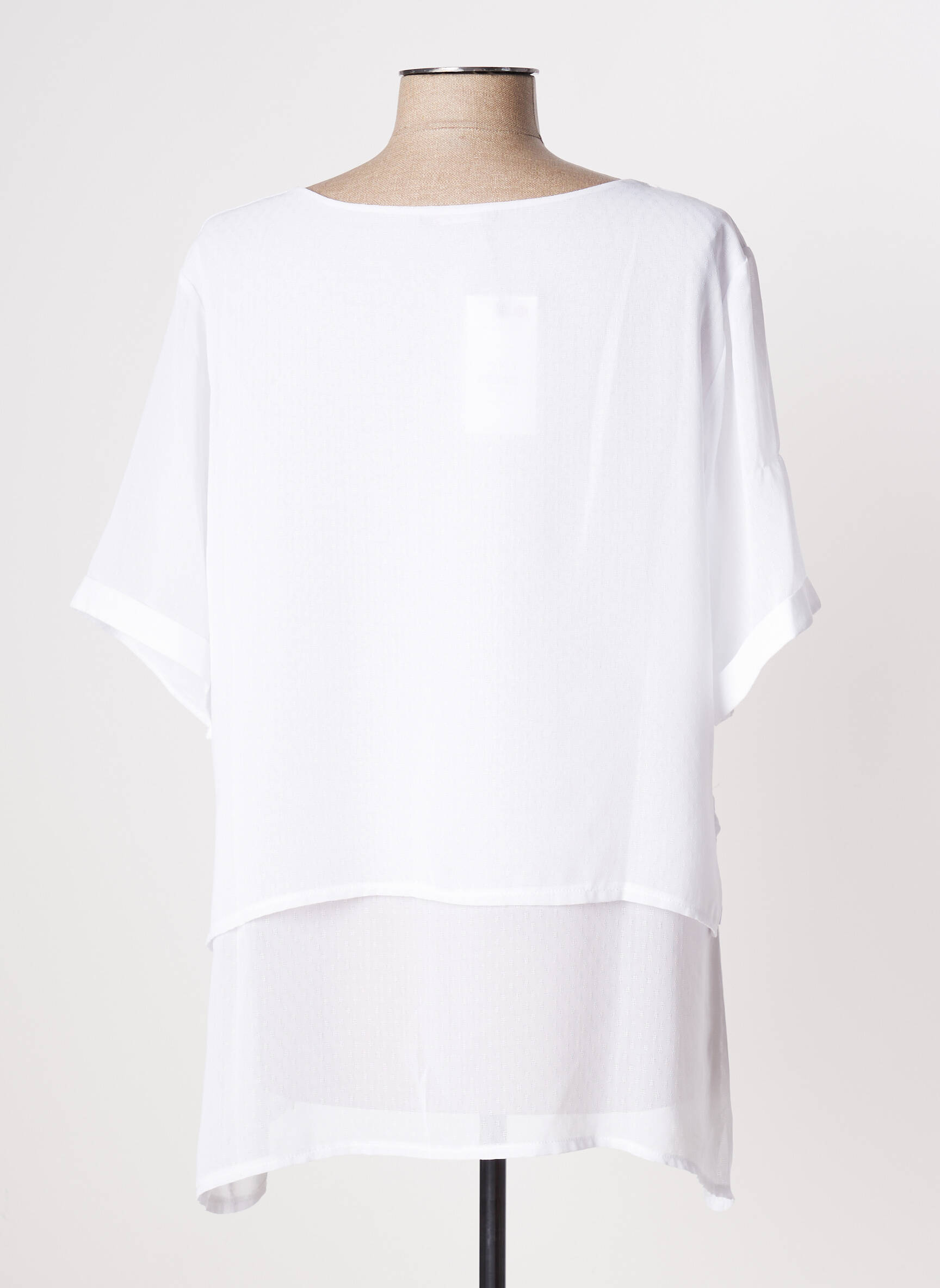 Multiples Tuniquemanchecourte Femme couleur blanc