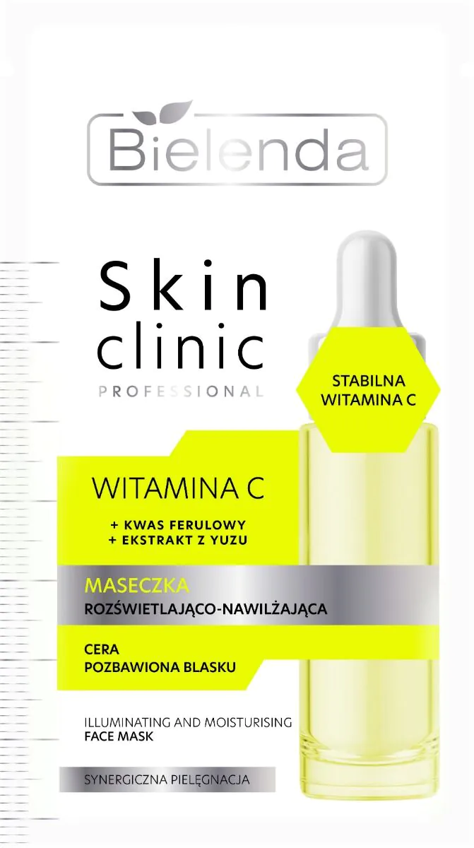 Bielenda Skin Clinic Professionel C-vitamin lysnende og fugtgivende maske