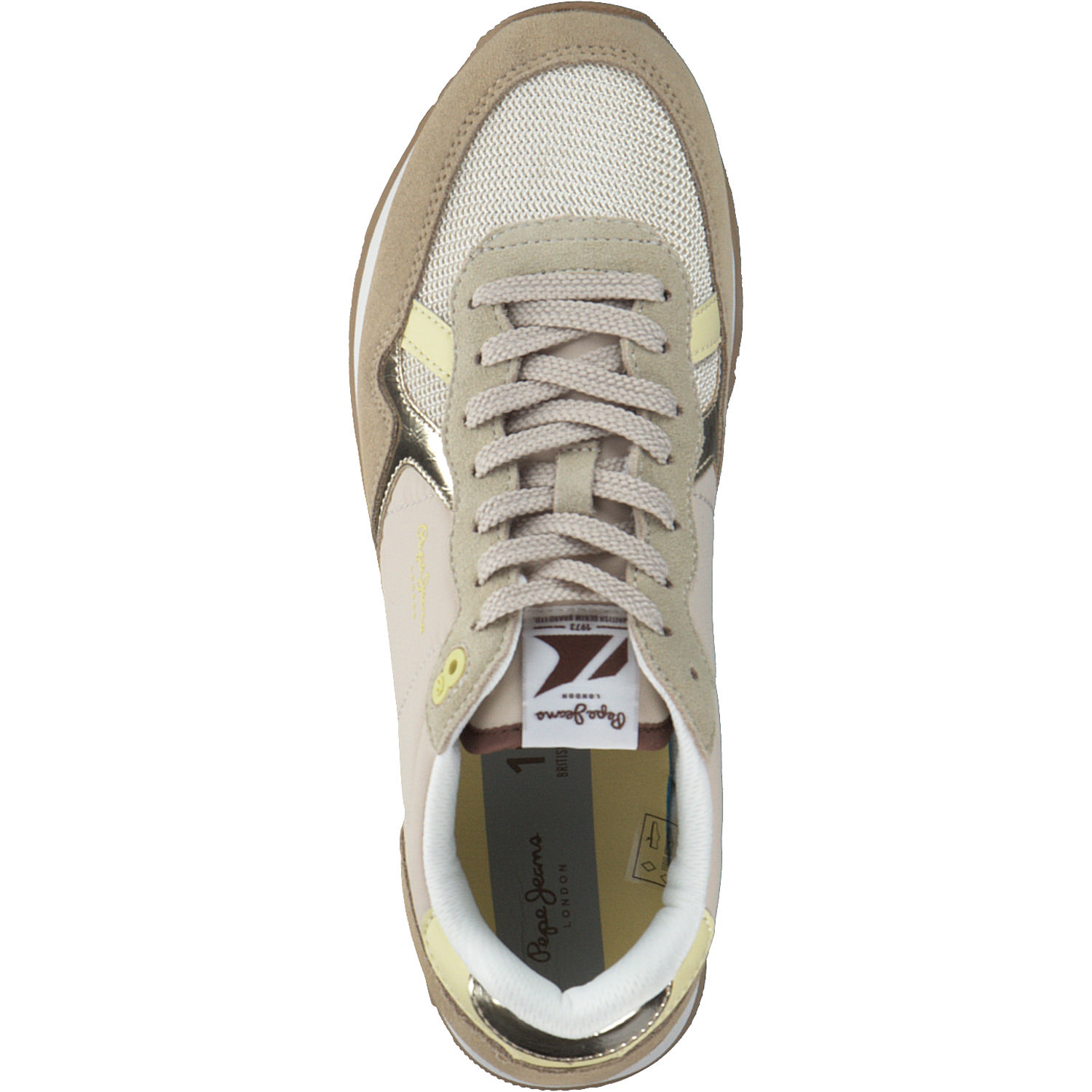 Pepe Jeans PLS31474, Schnürschuhe, Damen, off lage - beige