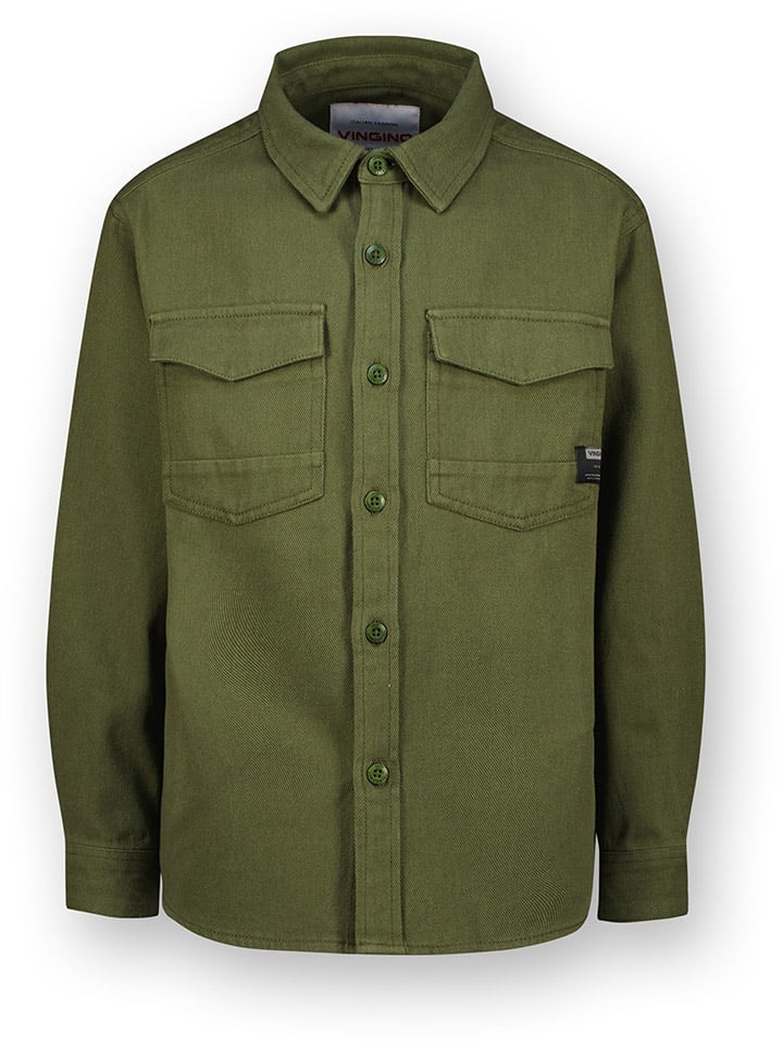 Vingino Hemd in Khaki günstig kaufen