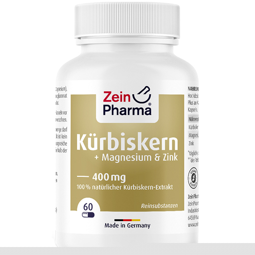 KÜRBISKERN PLUS Zink Magnesium Kapseln  60 St  Kapseln