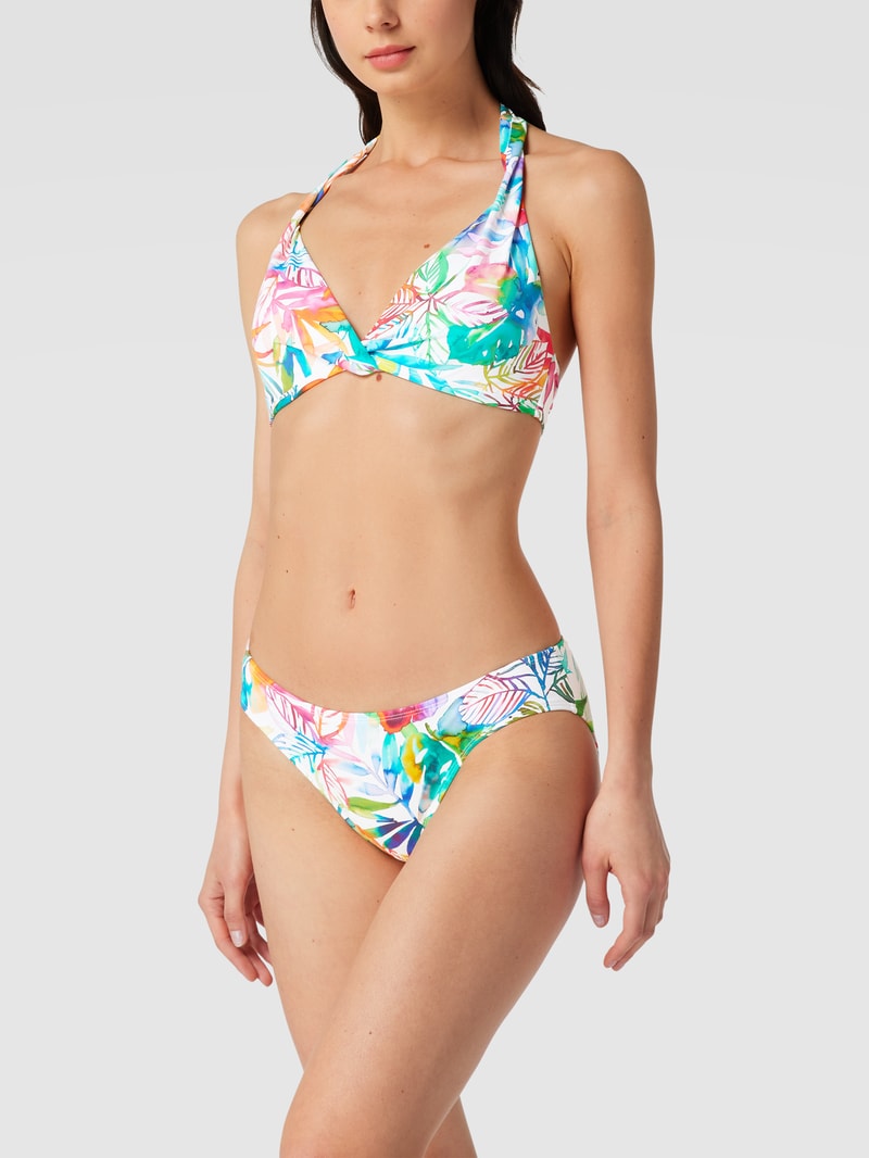 Bikini-Oberteil mit Neckholder in grün