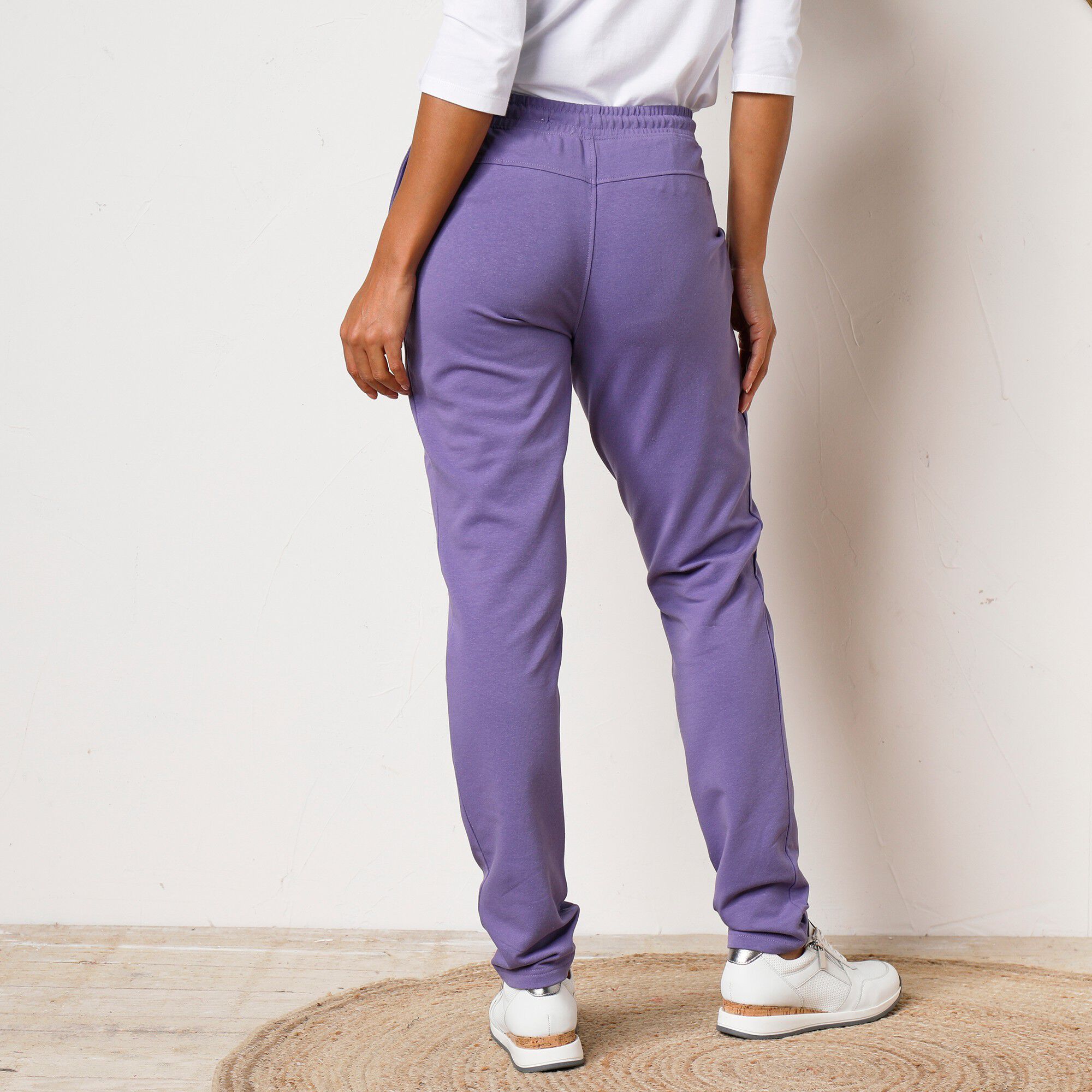 Pantalon jogpant ceinture élastiquée molleton
