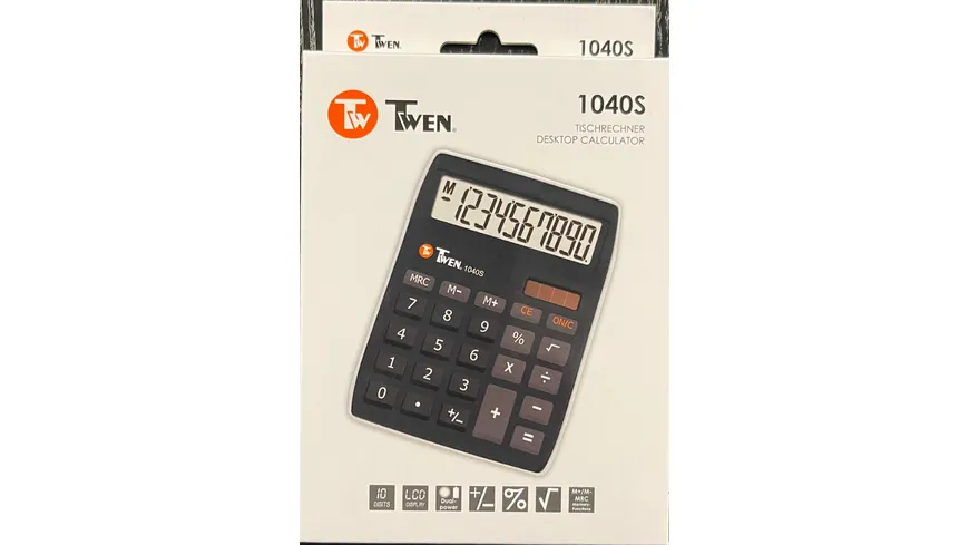 TWEN Tischtaschenrechner - 1040S