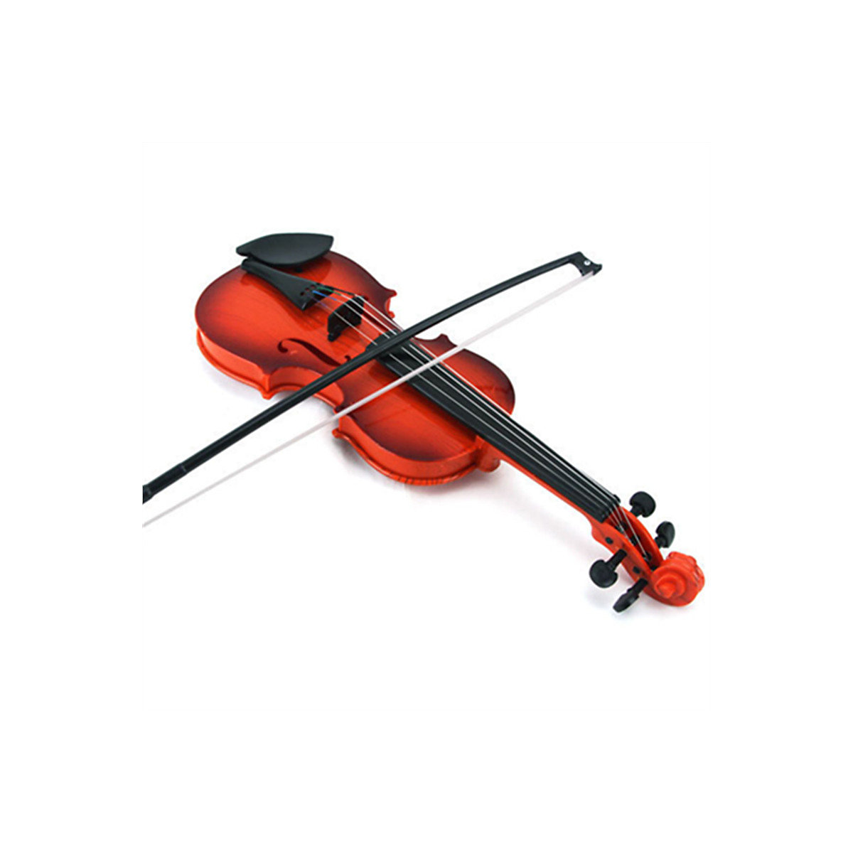 Musik-Erleuchtungs-Musikspielzeug für Kinder (zufällige Farbe) Simuliertes Geigenmusikspielzeug für Kinder (zufällige Farbe)