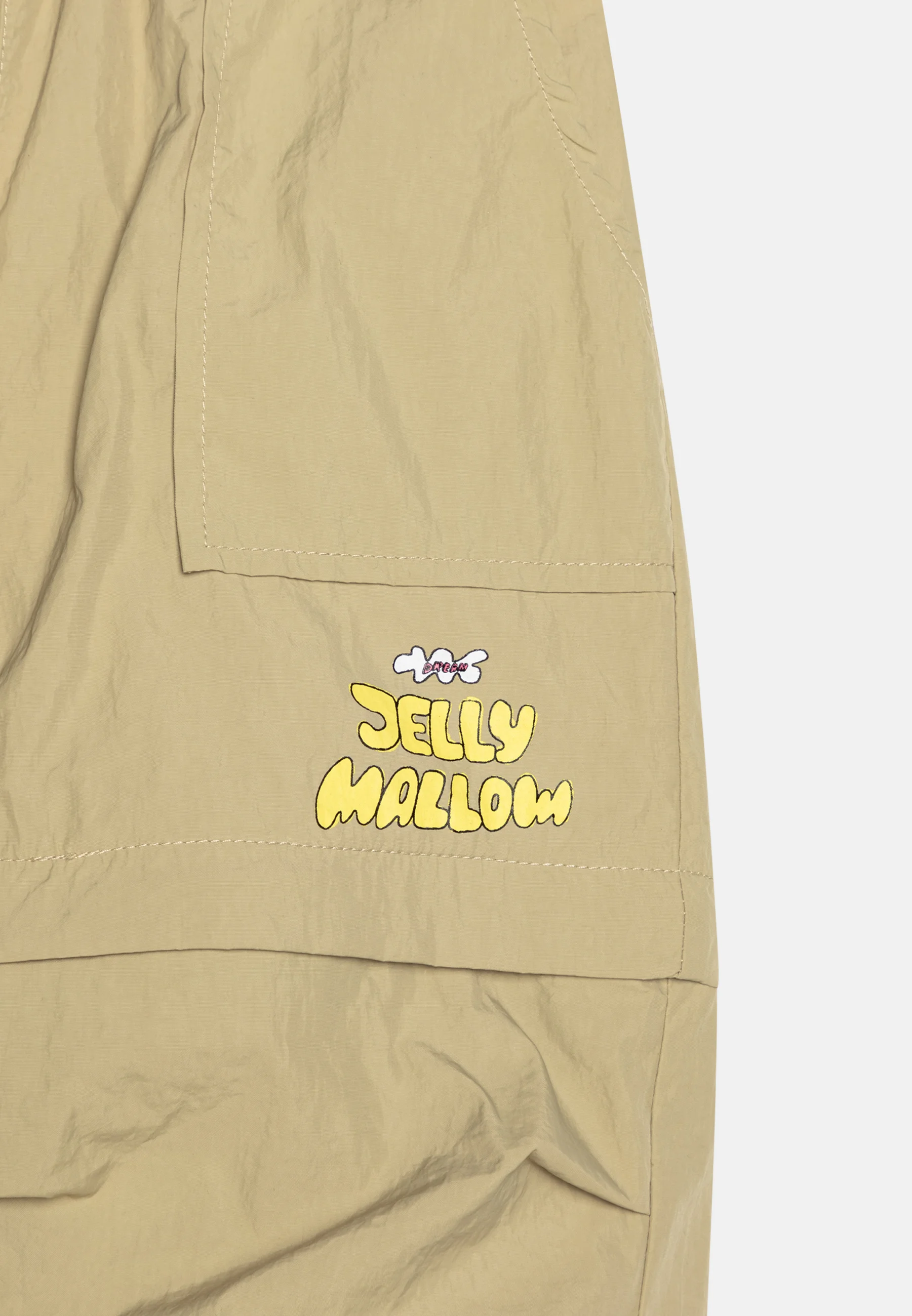 PANTALONES DE PARACAÍDAS JELLY MALLOW UNISEX - Pantalones cortos