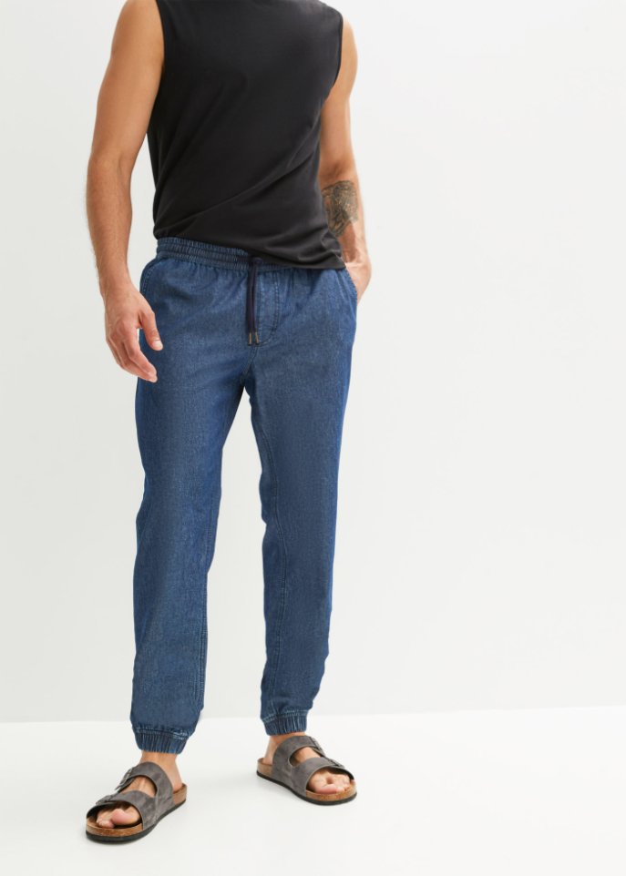Regular Fit Schlupfjeans, Straight