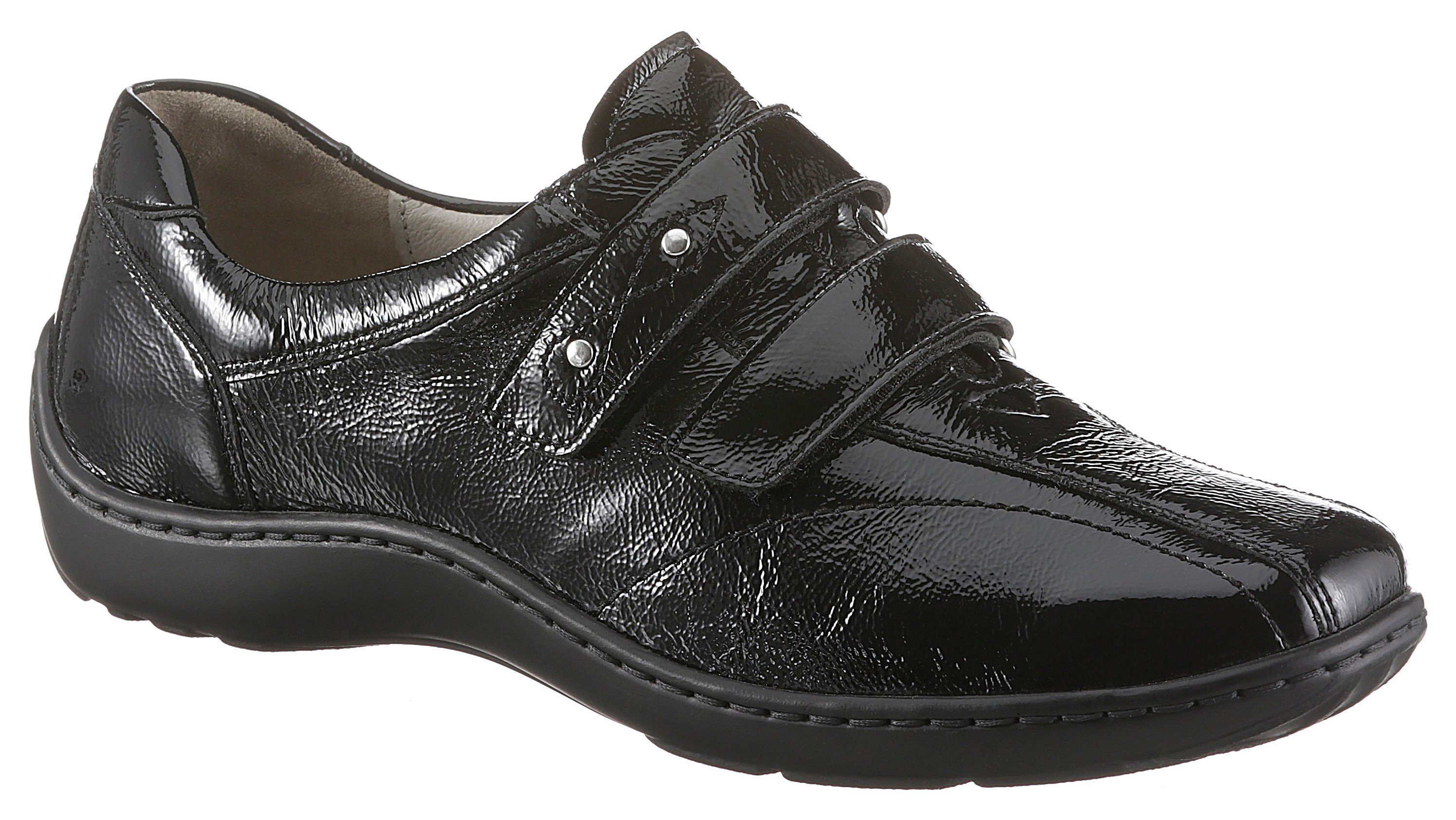 Waldläufer HENNI Klettschuh in Glanzoptik und komfortabler Schuhweite H