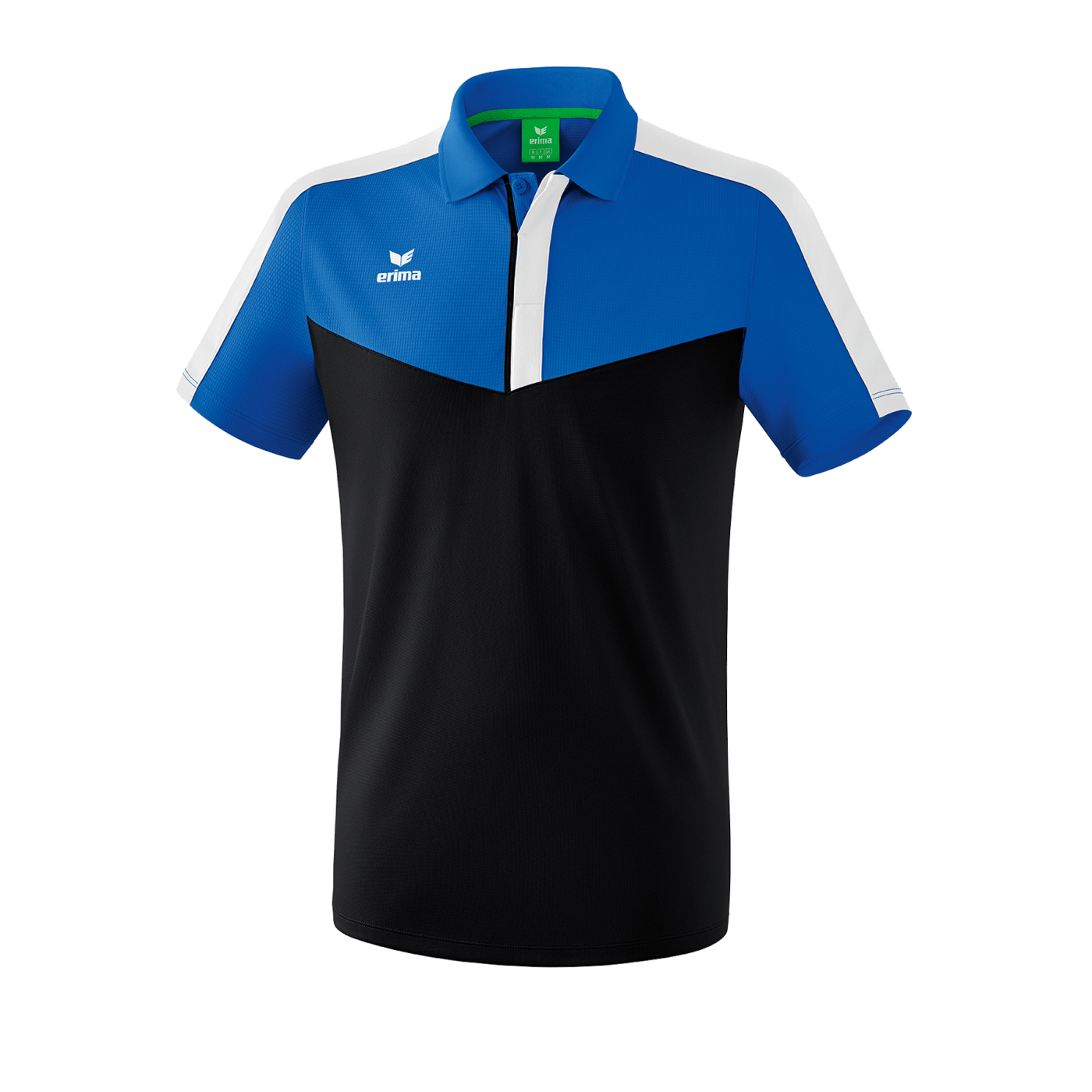 Erima Squad Poloshirt Blau Schwarz