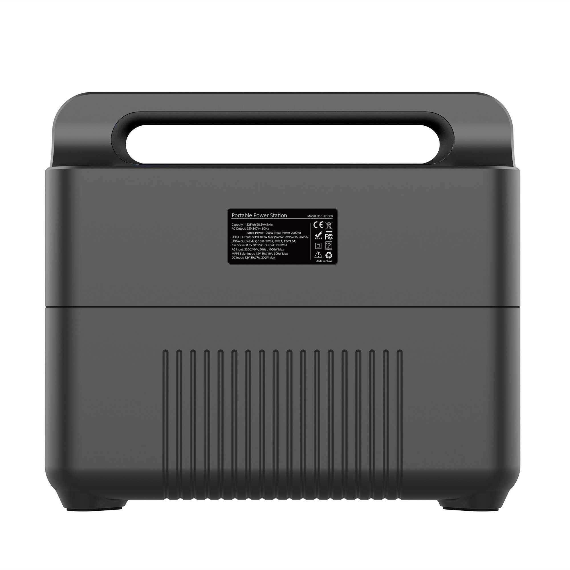 Craftfull Powerstation Stromgenerator Fast Charge PS1800 3 J. Garantie Powerstation Stromerzeuger Powerbank inkl. intelligentes Batteriemanagementsystem - Schnelllade-Powerstation 58000 mAh (230 V, 1 St), Tragbarer Akku - mobile Stromversorgung - Not