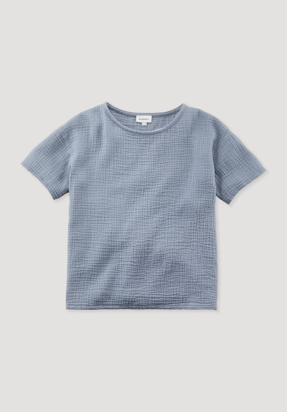Musselin Shirt aus reiner Bio-Baumwolle