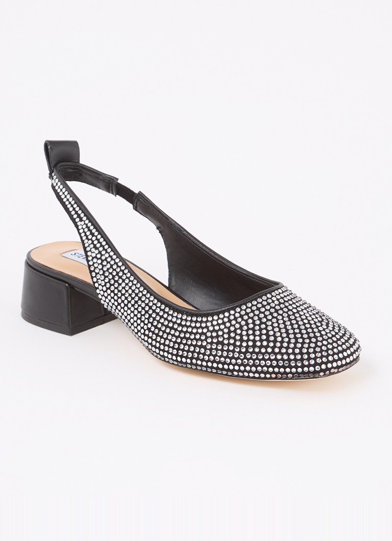 Kožené boty Steve Madden Smitten s kamínky