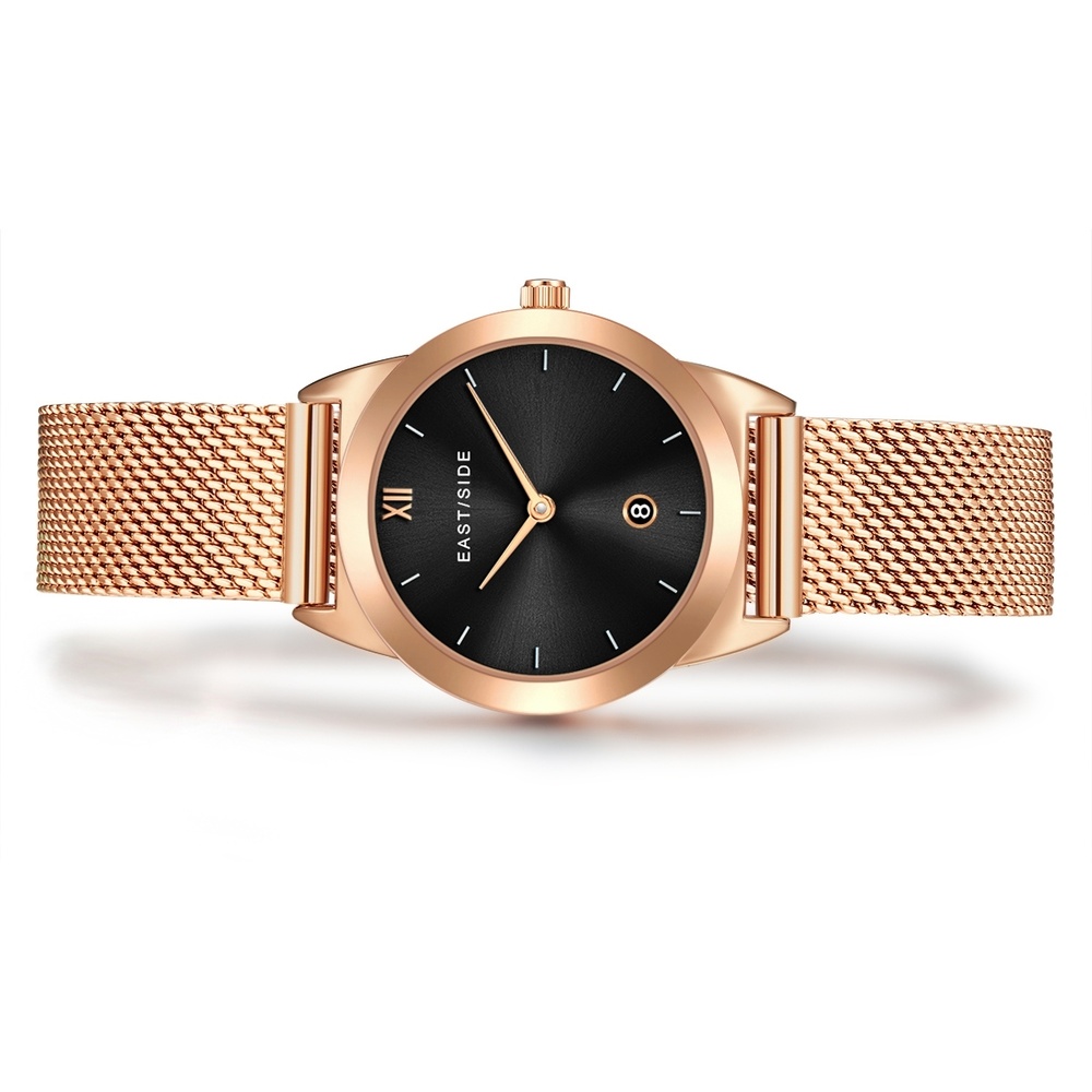 EASTSIDE Montre à quartz Modest en Or rose Acier inoxydable en Or rose Montre