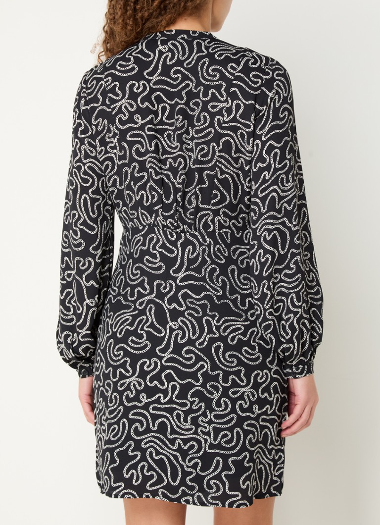 Rochie tip cămașă cu imprimeu fluture Whistles