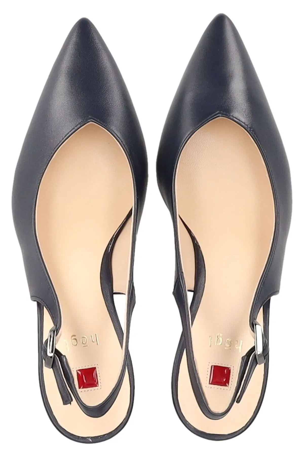 HÖGL  High Heels - Blau - Blockabsatz