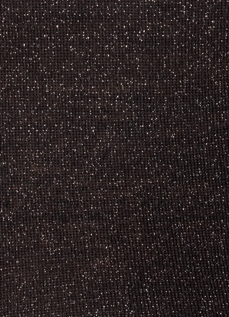 Blusa Benetton de malha fina em mistura de lã com gola alta.