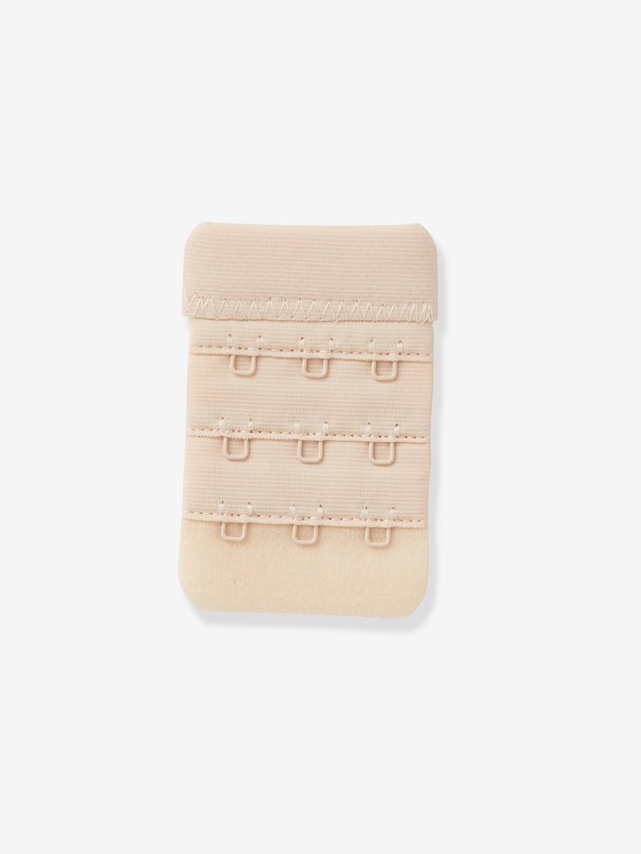 3 prolongateurs de soutien-gorge vertbaudet blanc+beige+noir