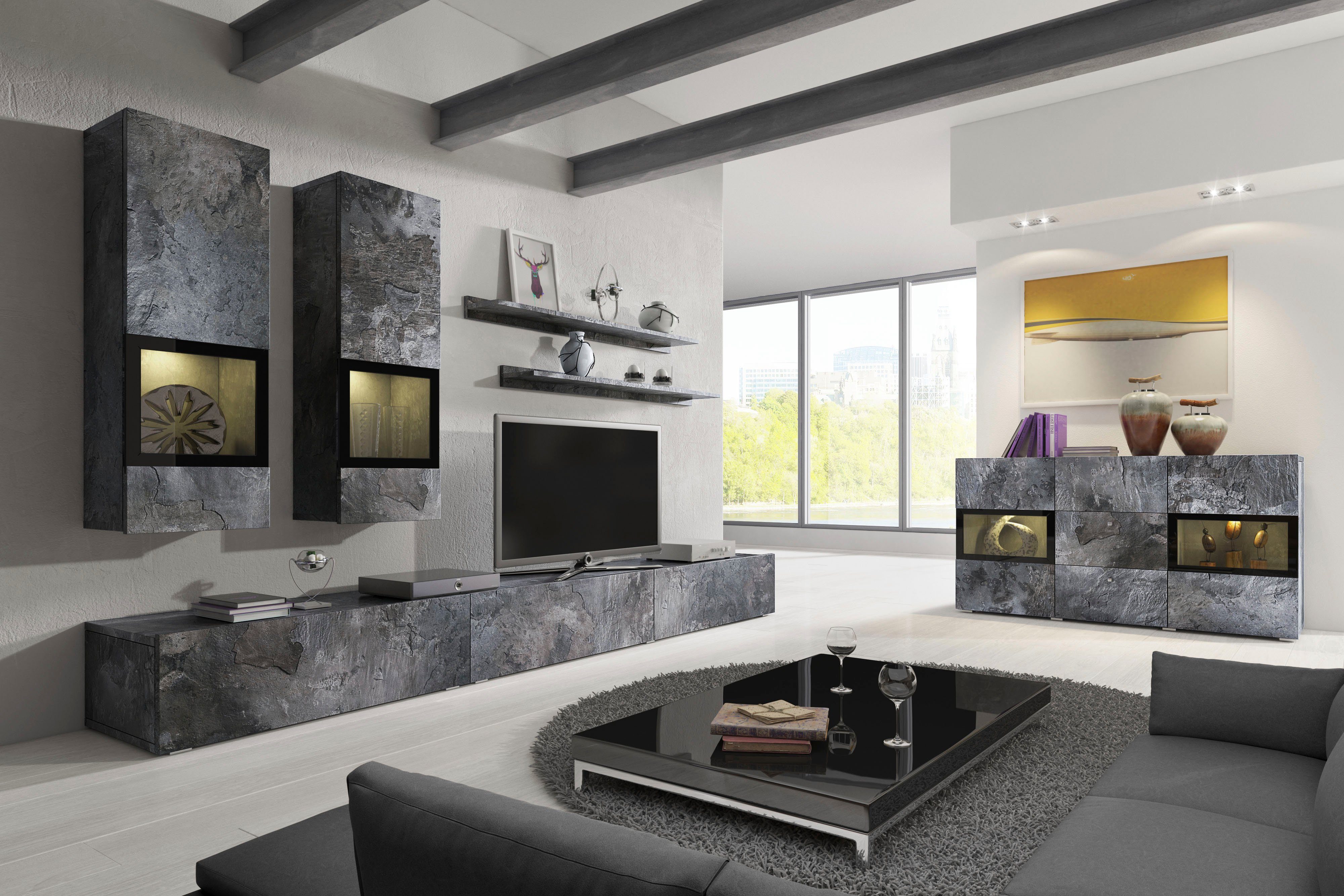 Helvetia Sideboard Baros, Breite 132 cm