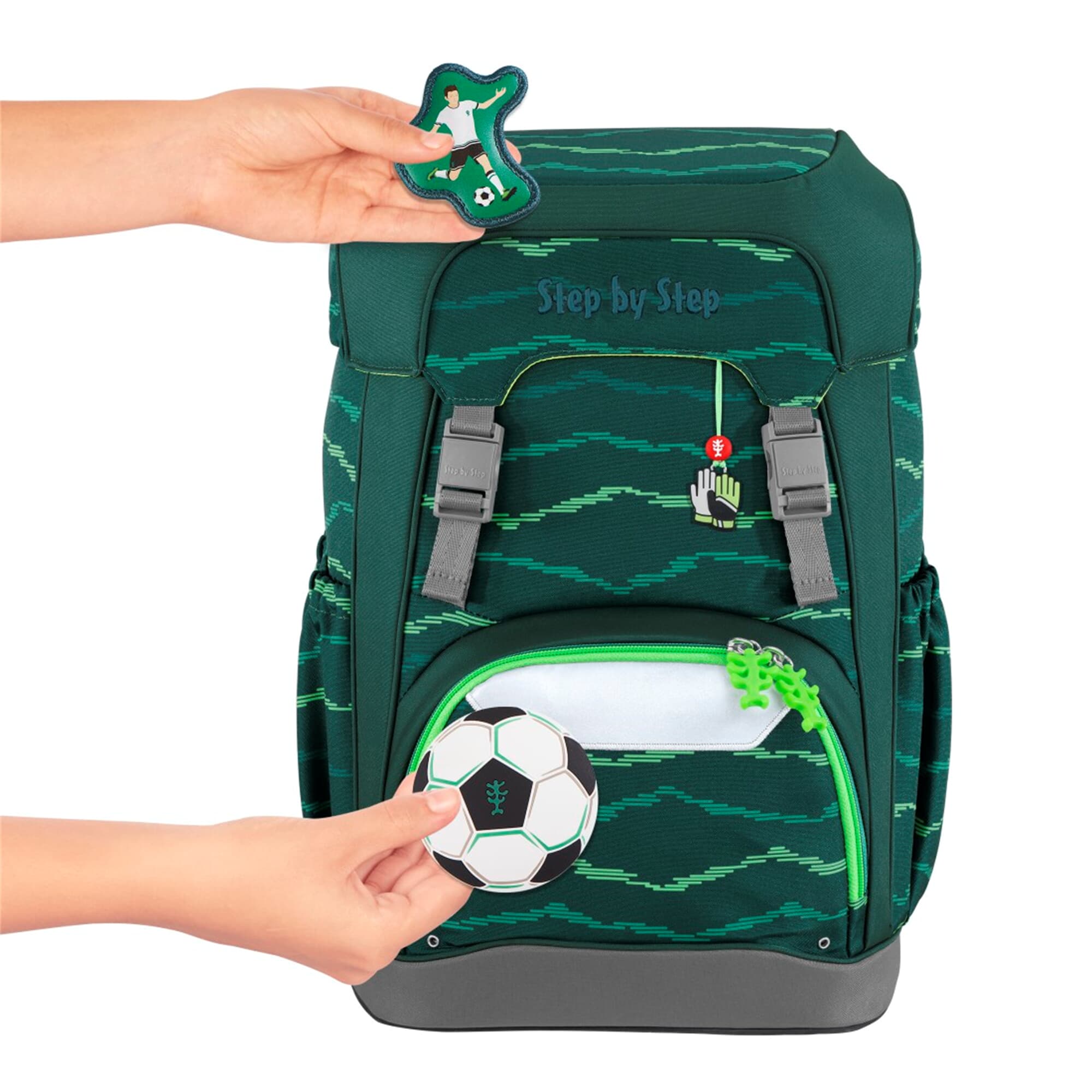 Schulrucksack-Set GIANT - Soccer Star