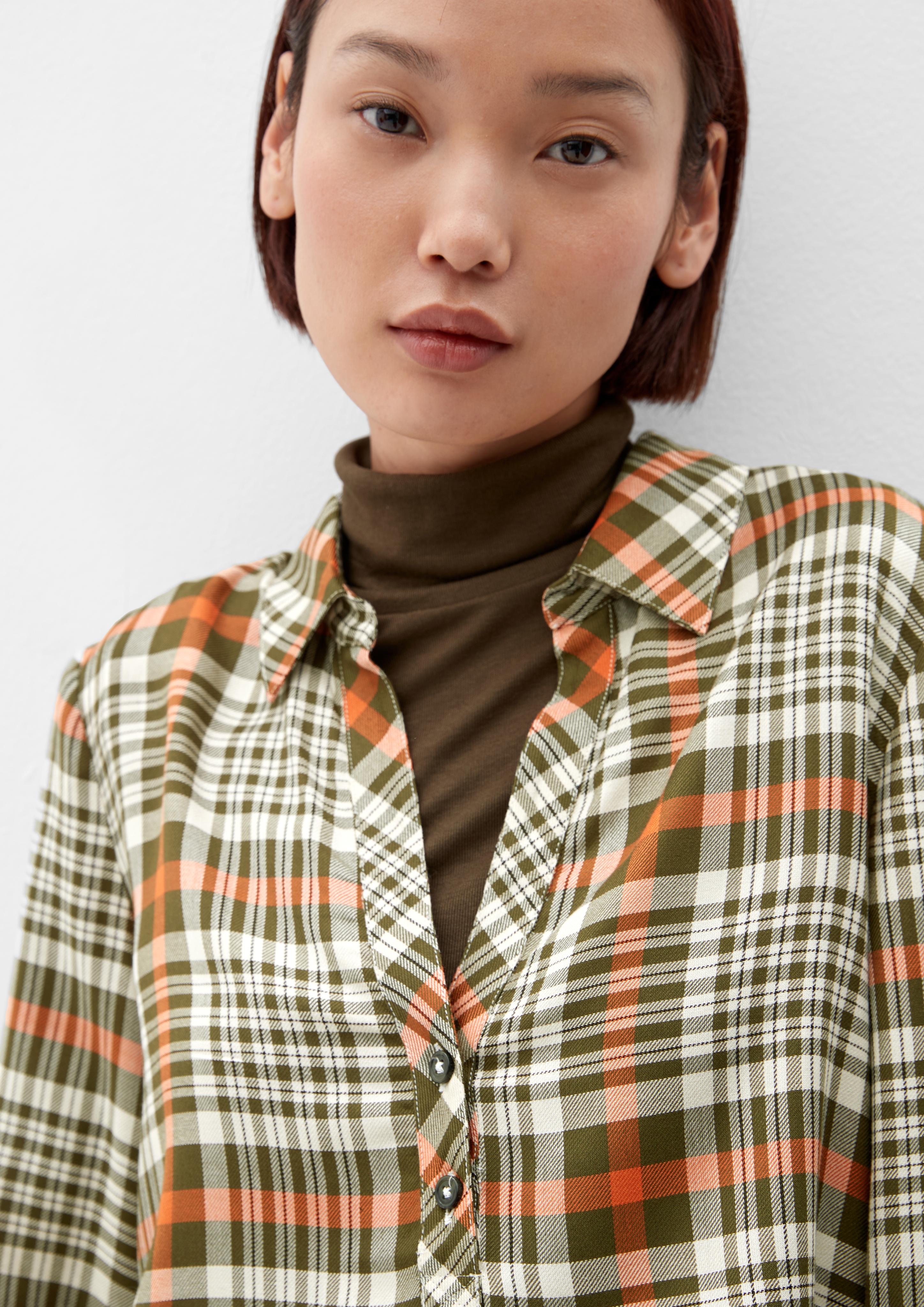 Bluse mit Karomuster  2120721-79N4