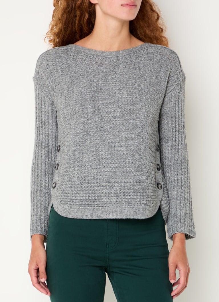Gerard Darel Joline fine knitted pullover in alpaca wool blend