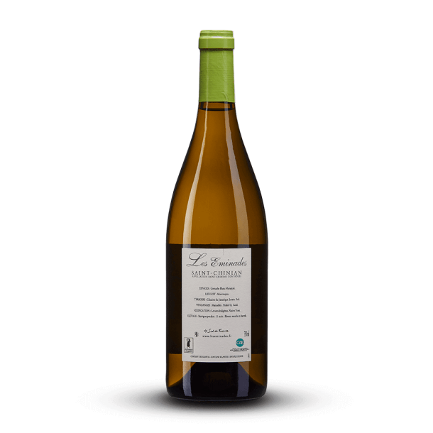 Les Eminades Montmajou Saint-Chinian blanc 2019