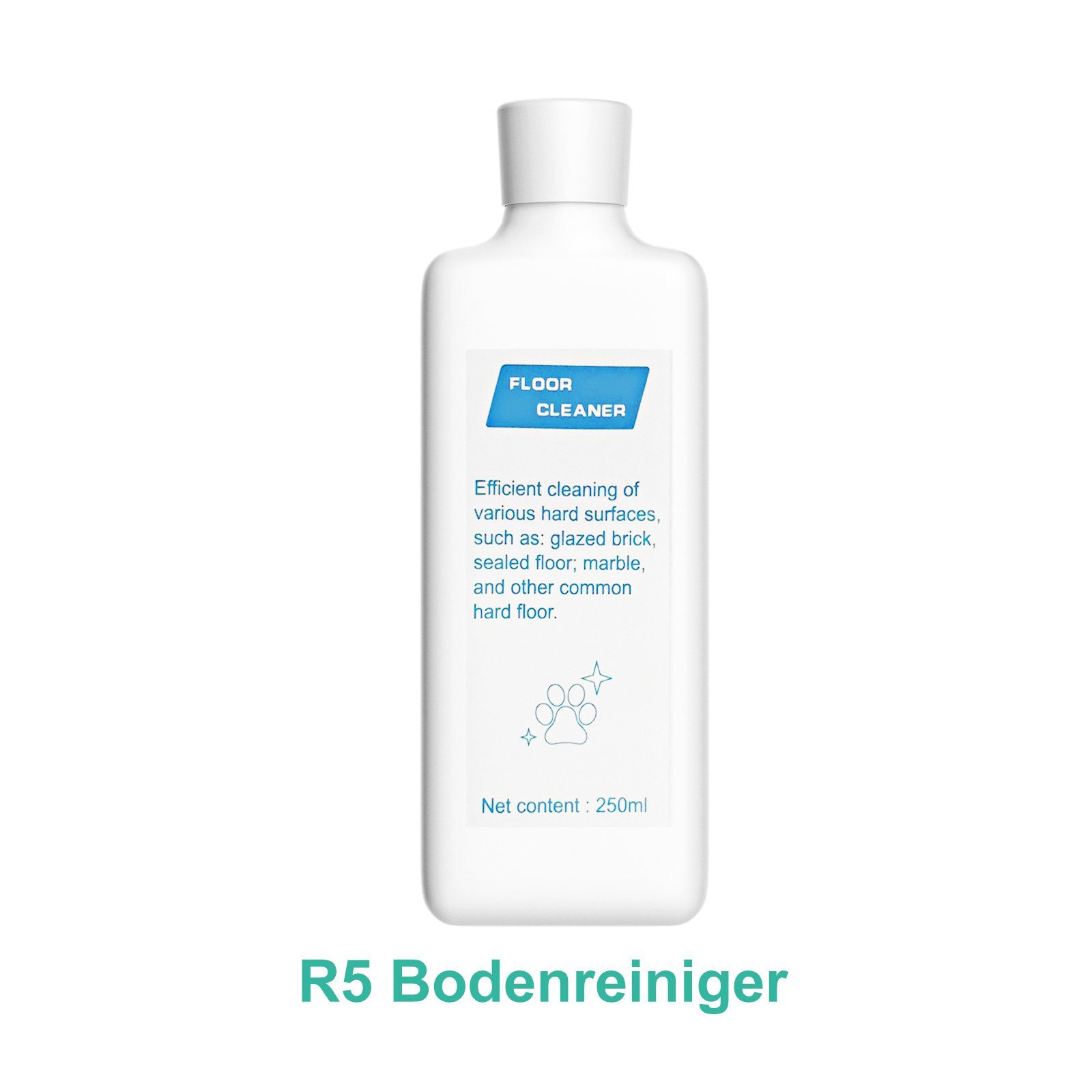 Tesvor Saugroboter Zubehör-Set Multi-Oberfläche Bodenreiniger 1L Floor Cleaner Tesvor R5 Zubehör