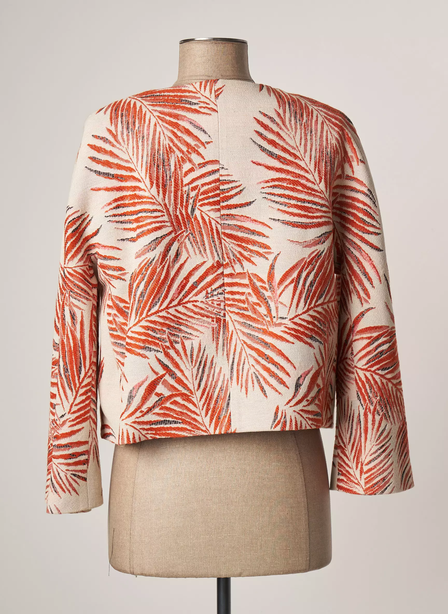 Lauren Vidal Vestecasual Femme couleur orange