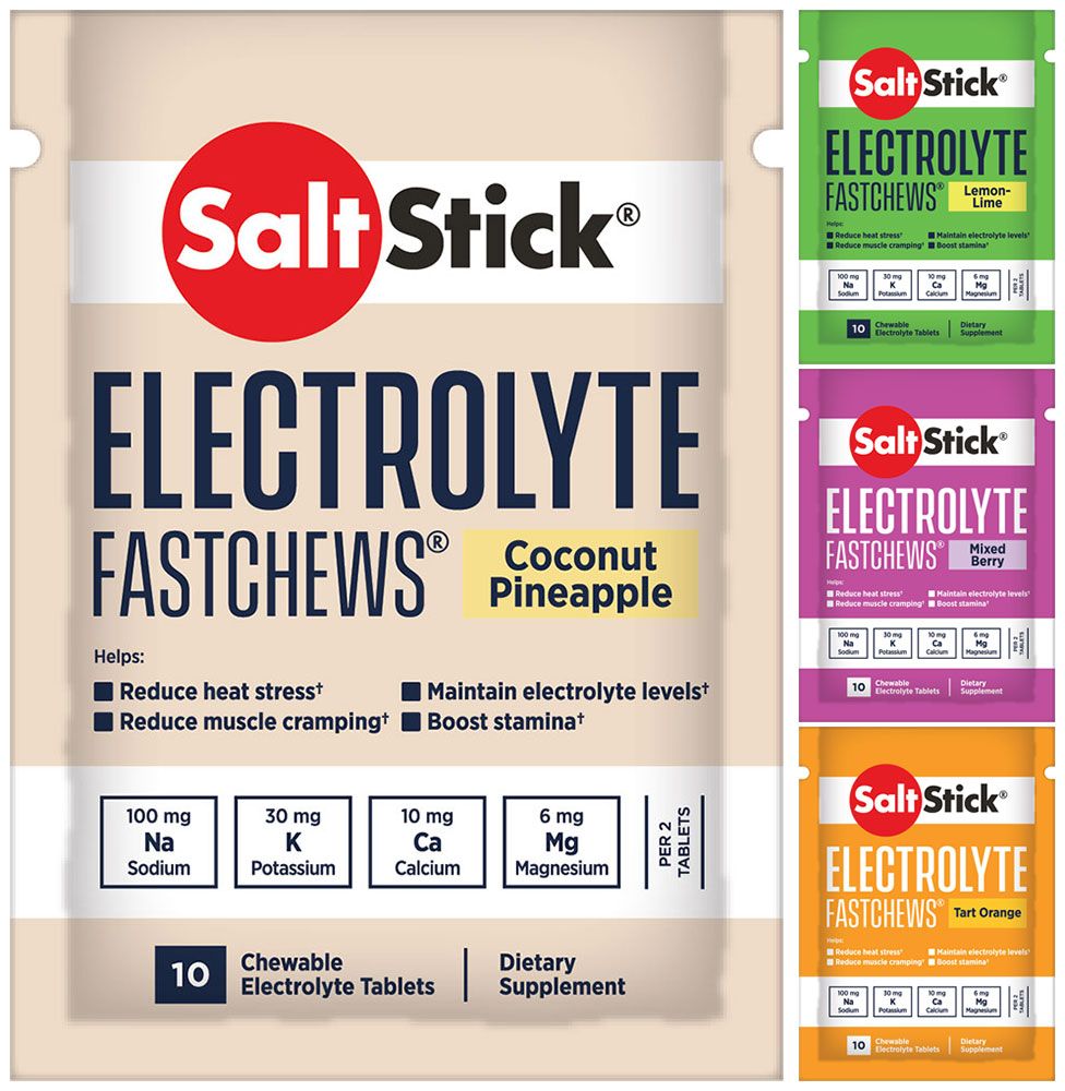 SaltStick FastChews Elektrolyte Kautabletten 10 Stk. kaufen | Bike-Discount