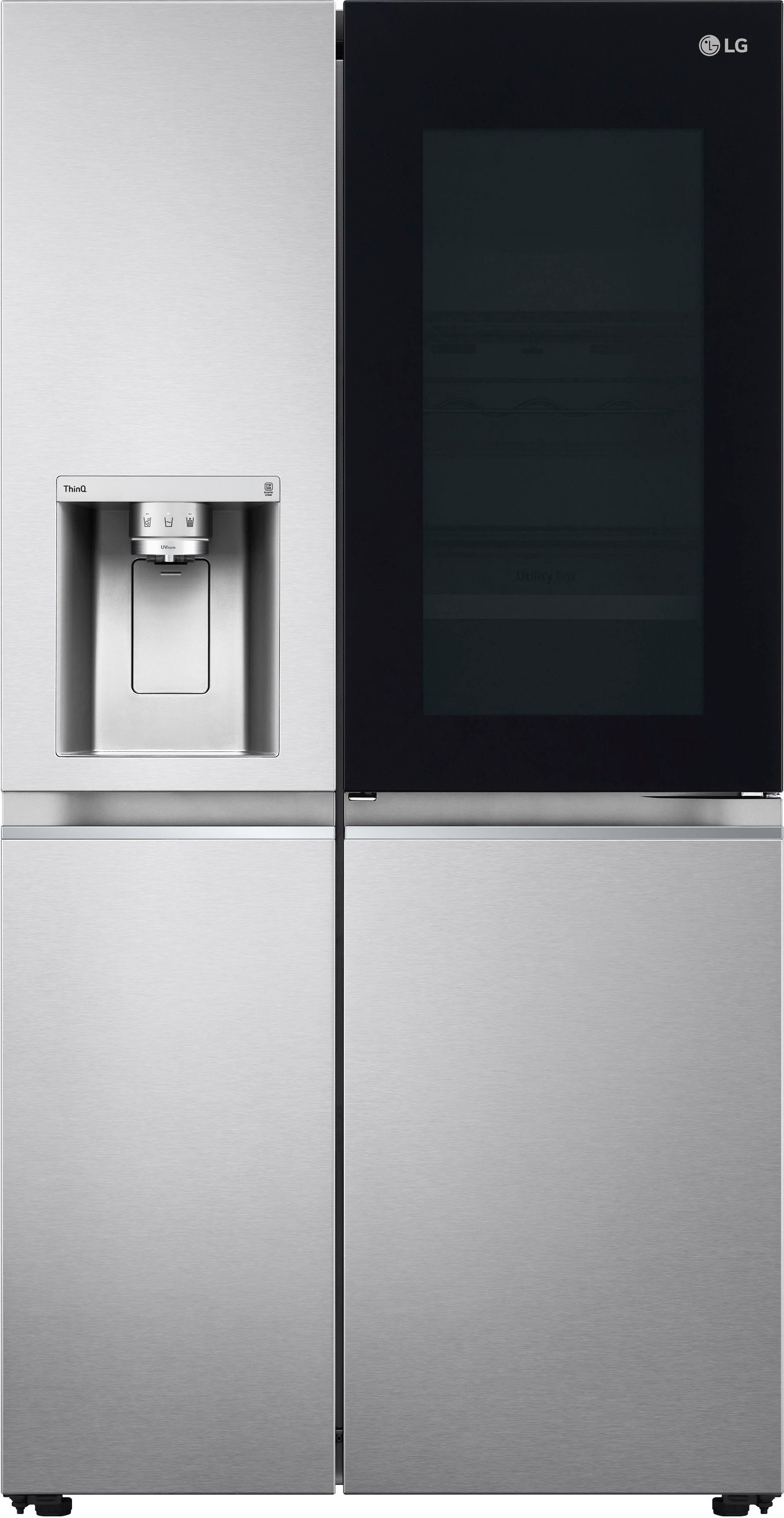 LG Side-by-Side GSXV91BSAF, 179 cm hoch, 91,3 cm breit, InstaView™