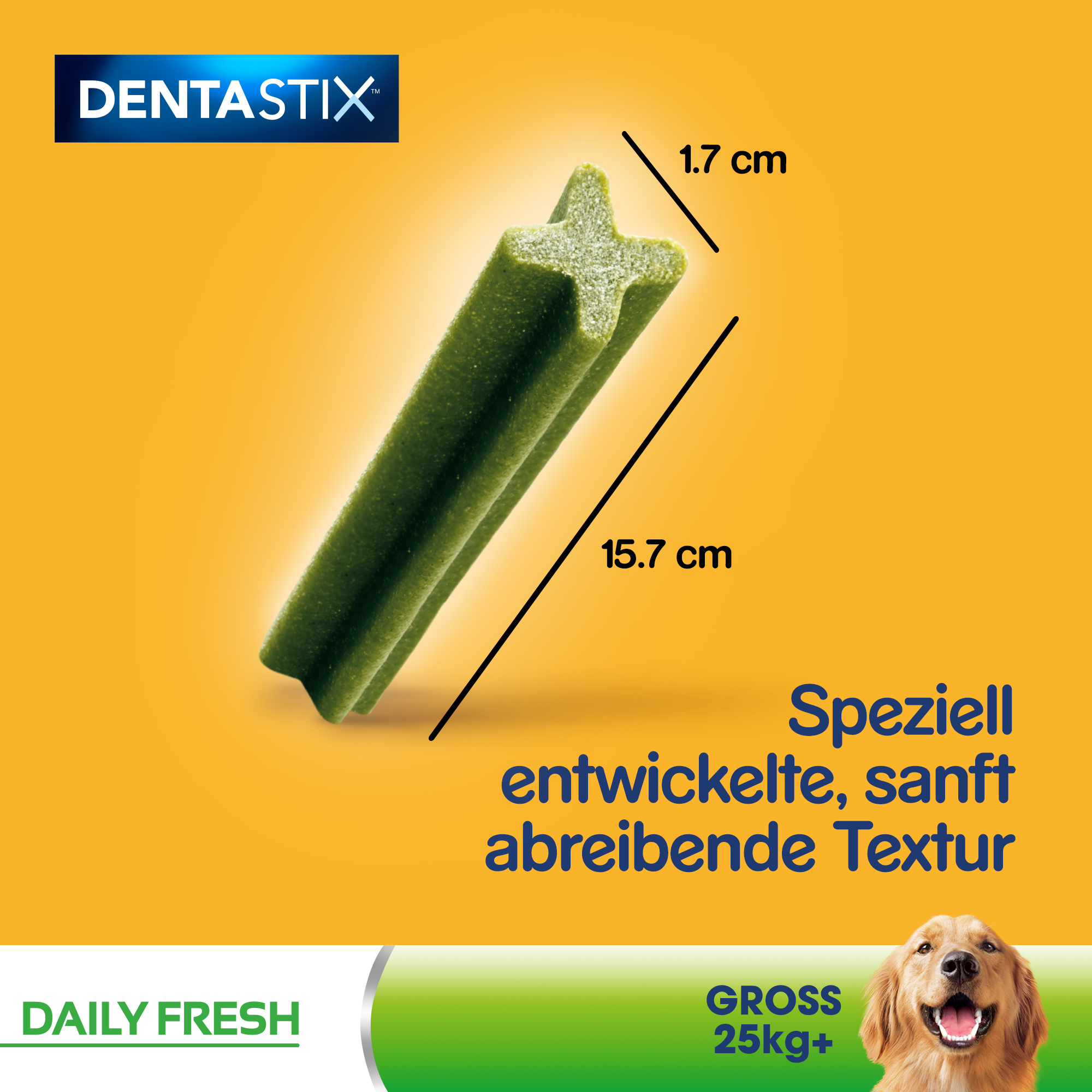 Pedigree Snacks Pedigree Zahnpflege Dentastix Daily Fresh Multipack Maxi, 26-44kg, 21x