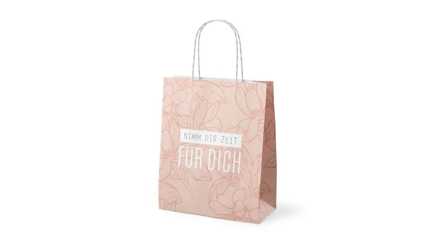 Geschenk für Dich Geschenktüte Blüte