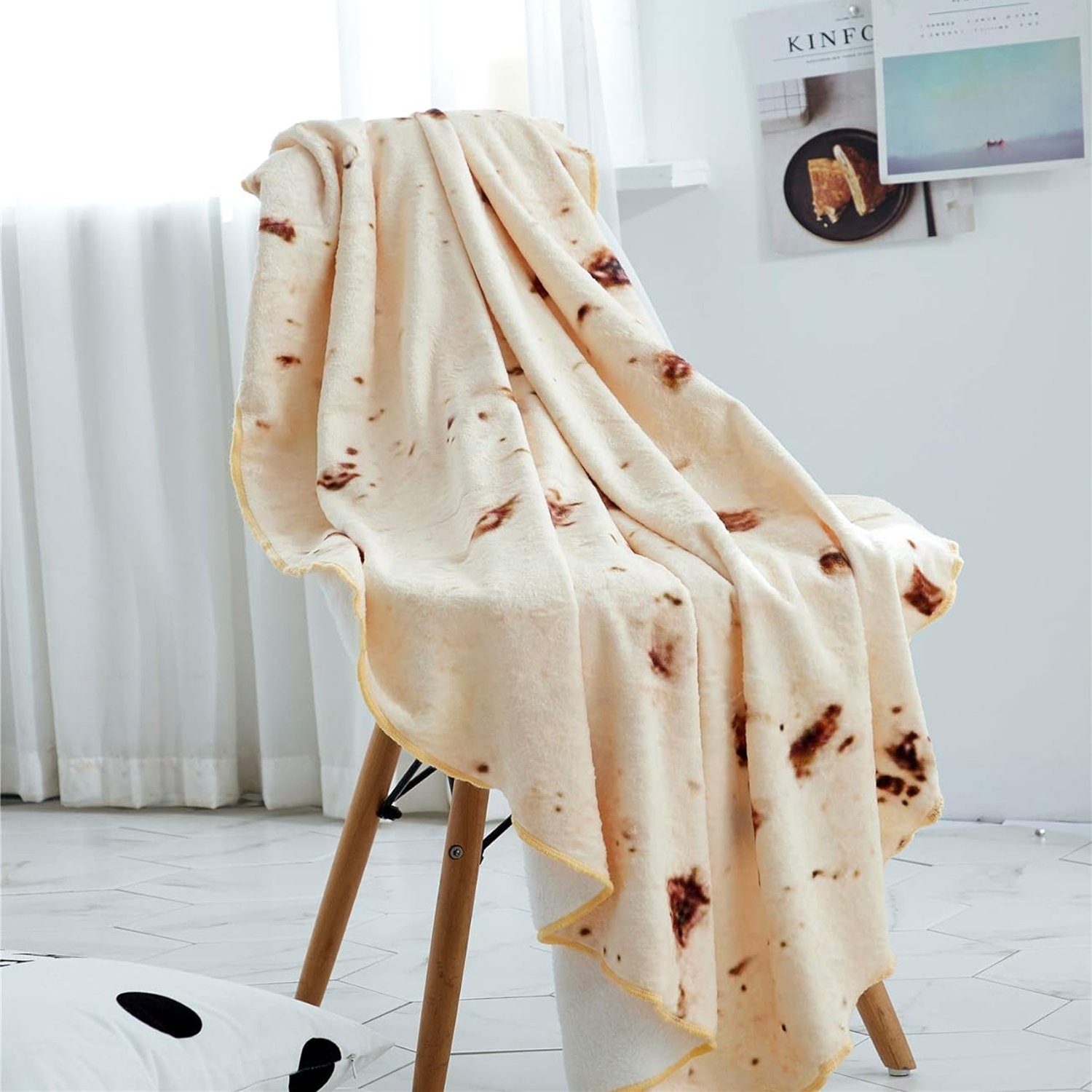 Wohndecke Wohndecken Burrito-Decke, 180 cm, einseitige Burrito-Decke, FYLA