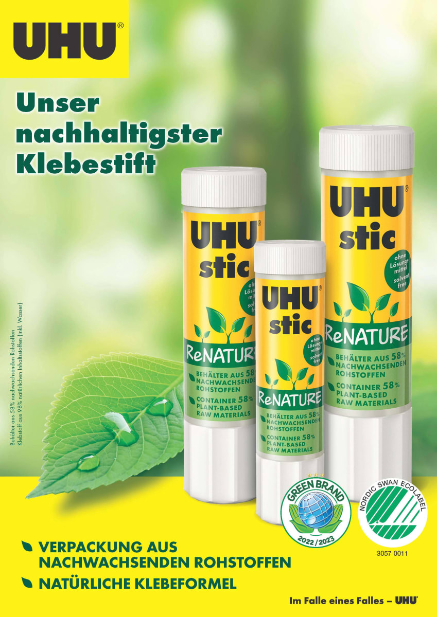 Klebestift stic ReNature, 40 g