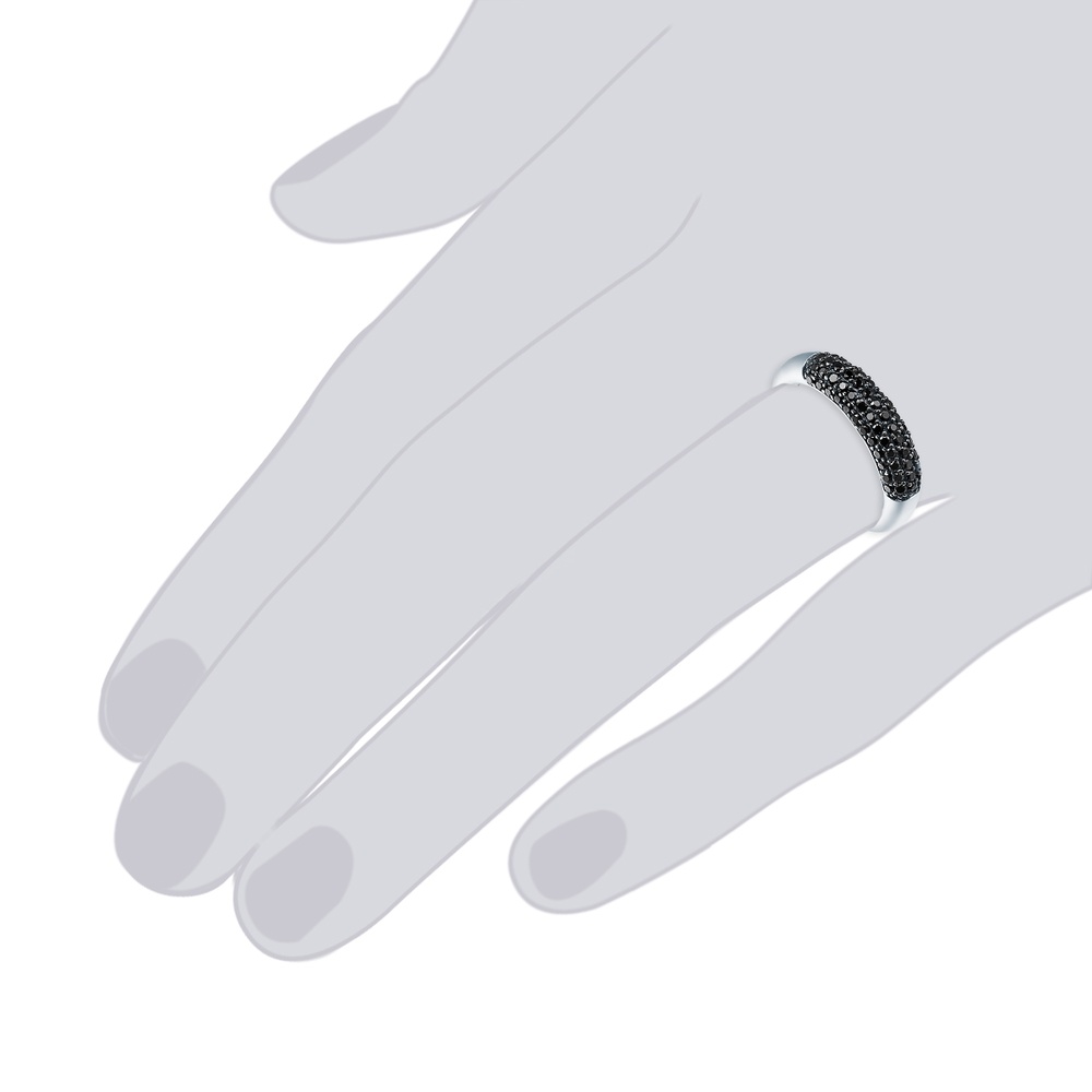 Rafaela Donata Bague en argent Argent sterling Oxyde de zirconium (CZ) en Argent Bague