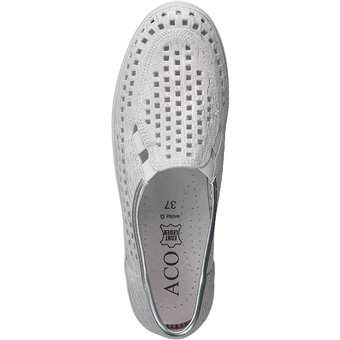 Aco Buzios Slipper in silber