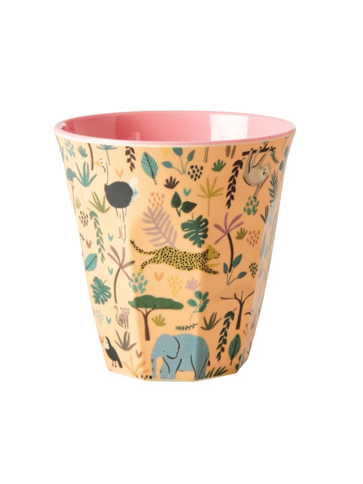 Rice Melamin Becher 6er-Set Funky Prints Pink in diverse günstig kaufen