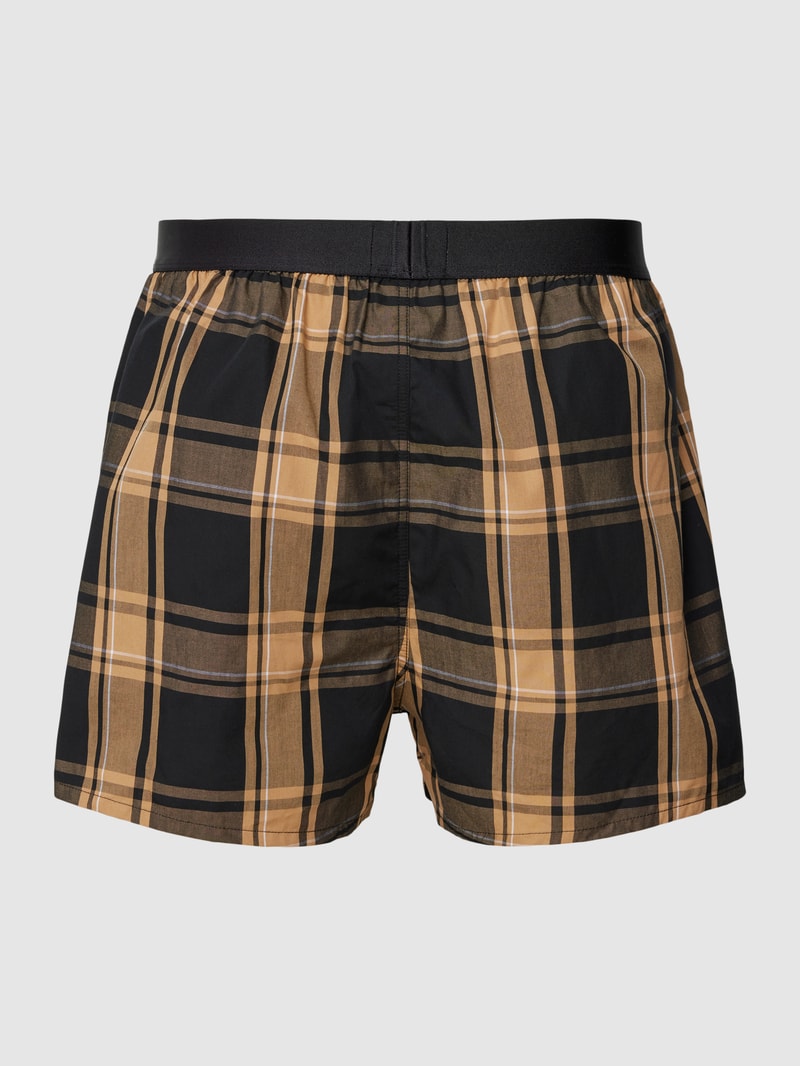 Boxershorts mit elastischem Bund im 2er-Pack in beige