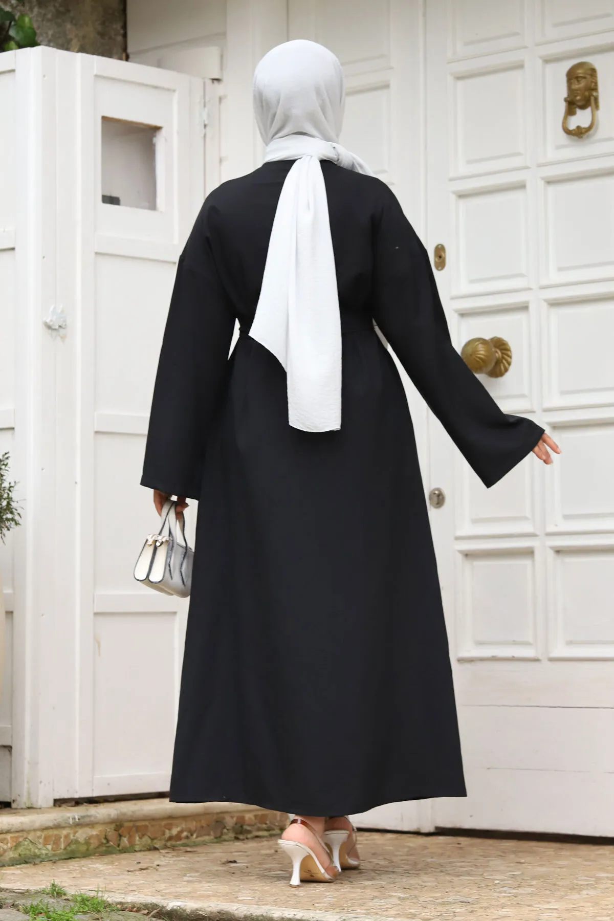 Tesettür Dünyası  Cap & Abaya - Schwarz - Basic