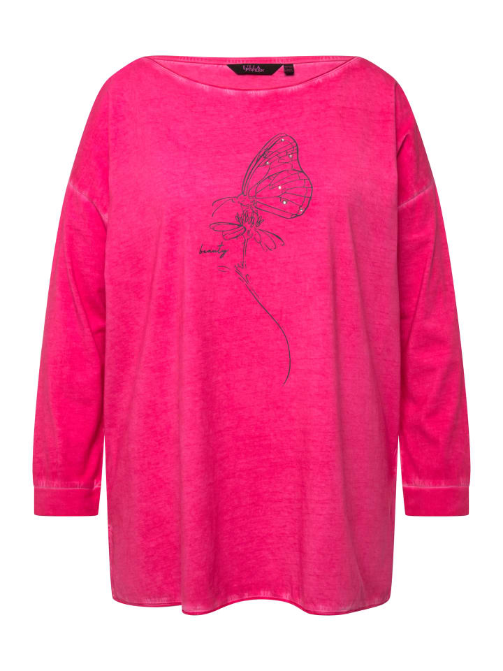 Ulla Popken Shirt in magentapink günstig kaufen