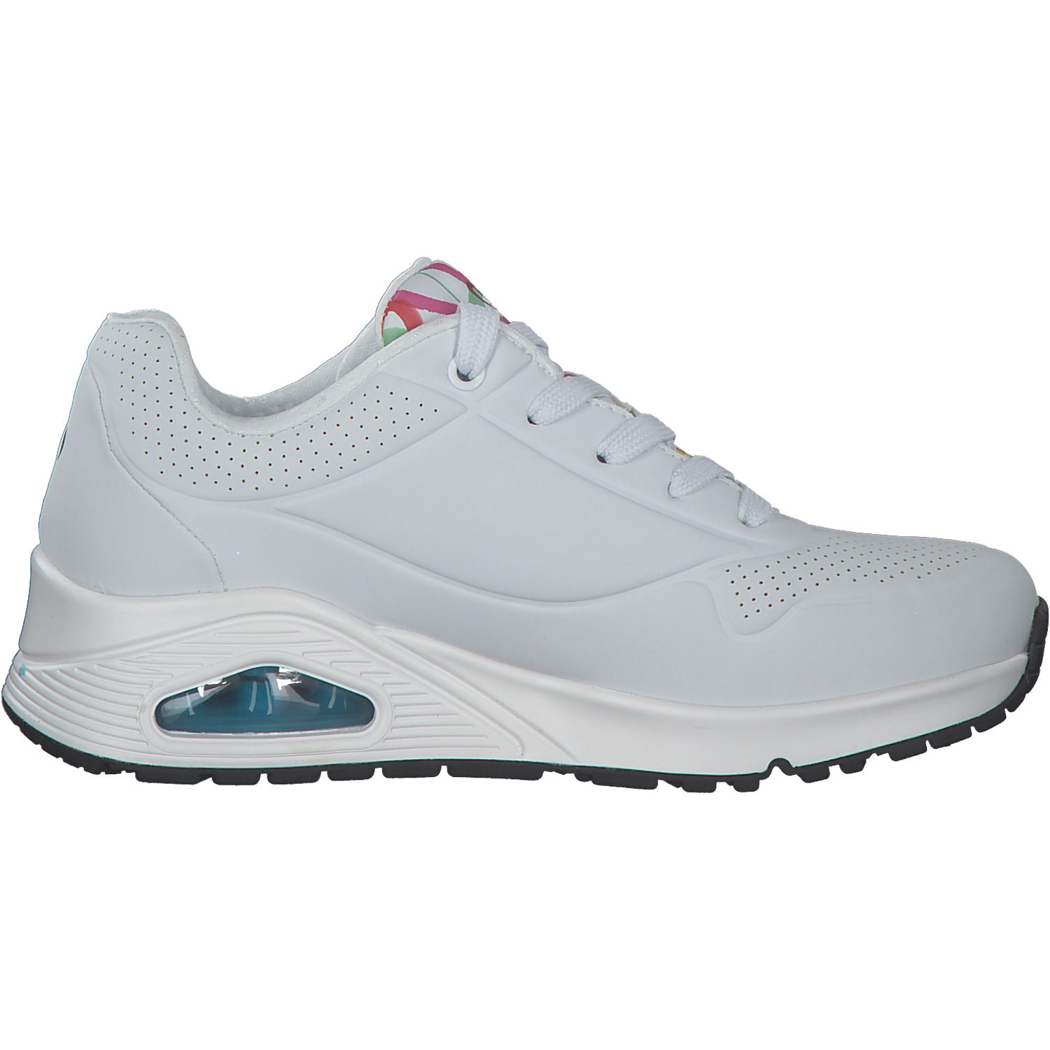 Skechers 155507, Sneakers Low, Damen, WMLT Weiß