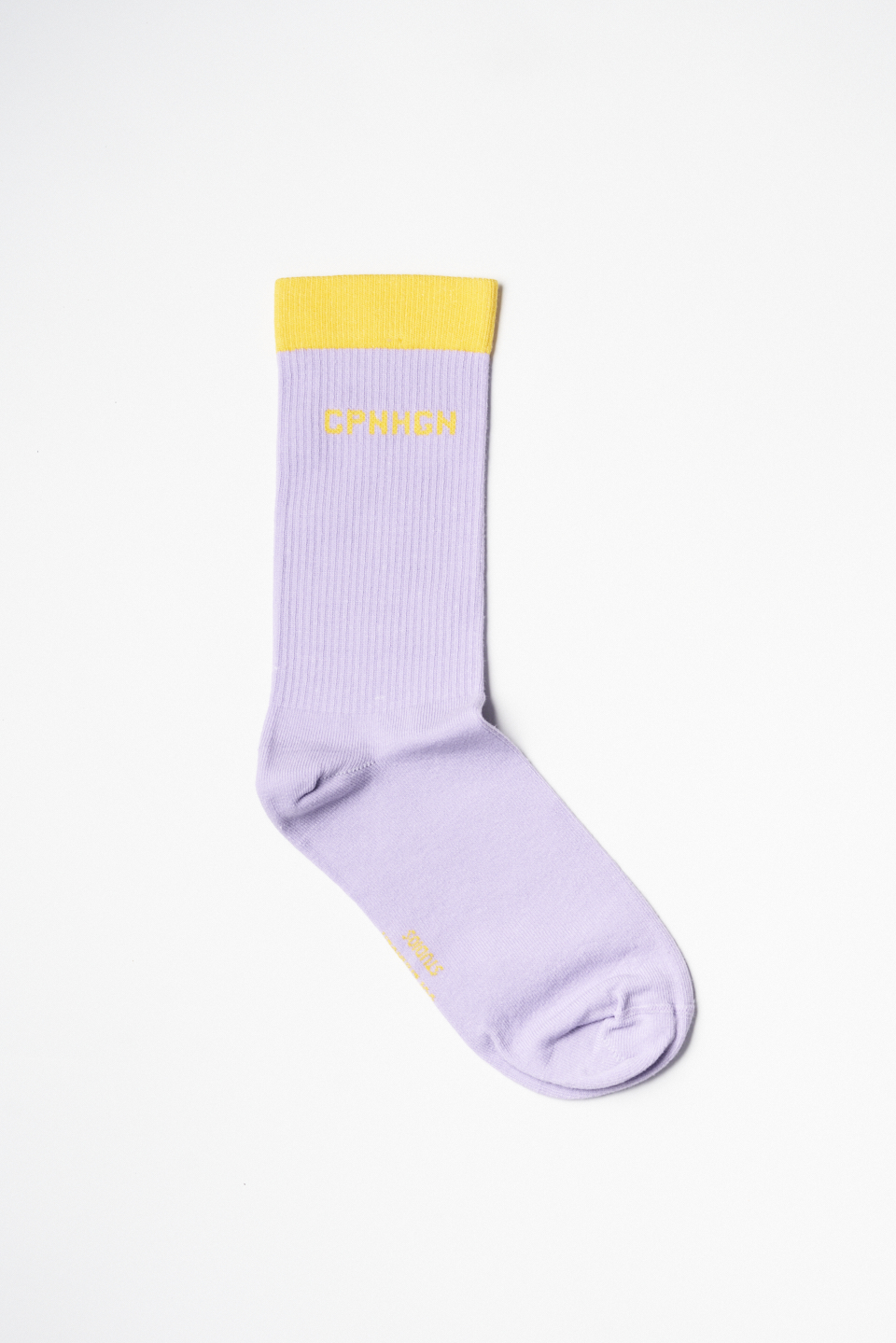 CPH SOCKS 2 cotton blend lavender/yellow