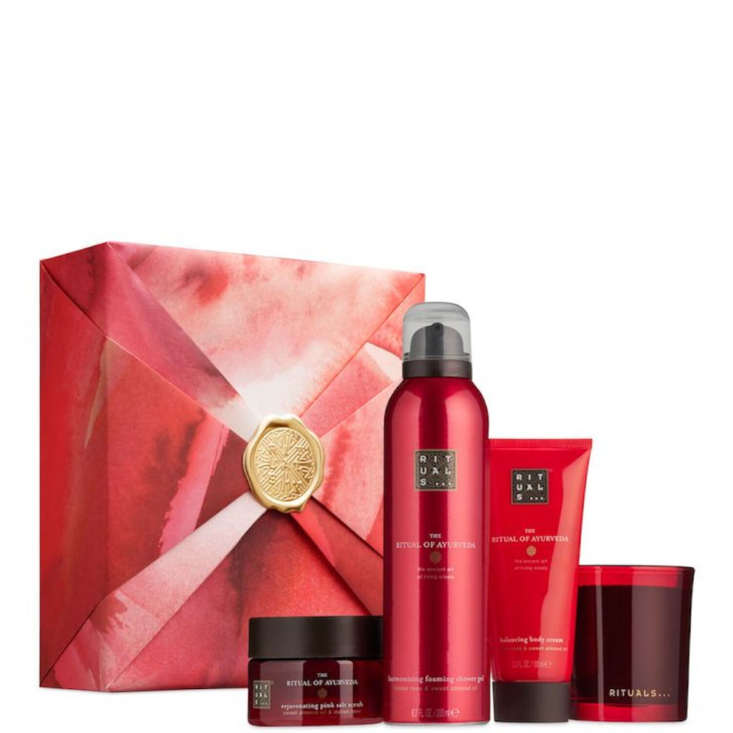 Rituals The Ritual of Ayurveda Coffret M - Mousse de Douche 200 ml + 3 Produits