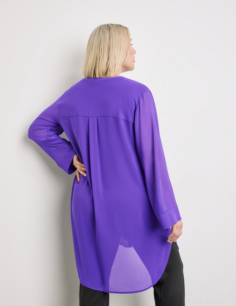 Semitransparente Longbluse